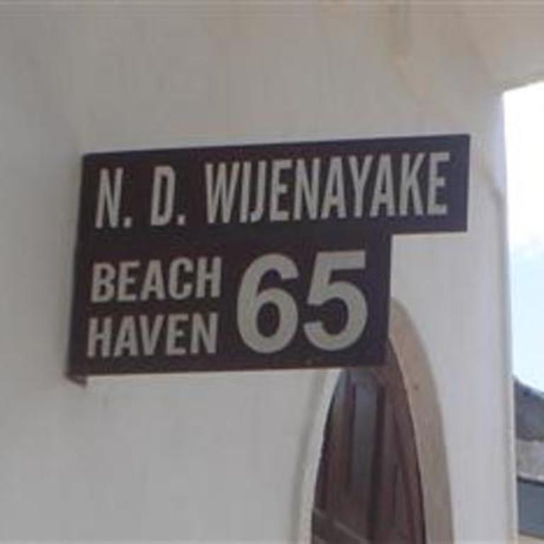 Wijenayake'S - Beach Haven Guest House - Galle Fort Eksteriør bilde
